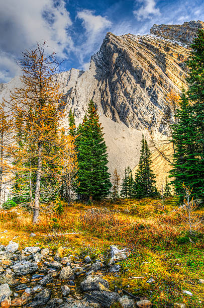 istock Beautiful fall mountain landscapes 523828723