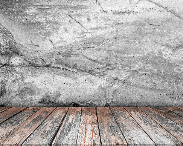 istock room interior vintage with wood floor background 523830160