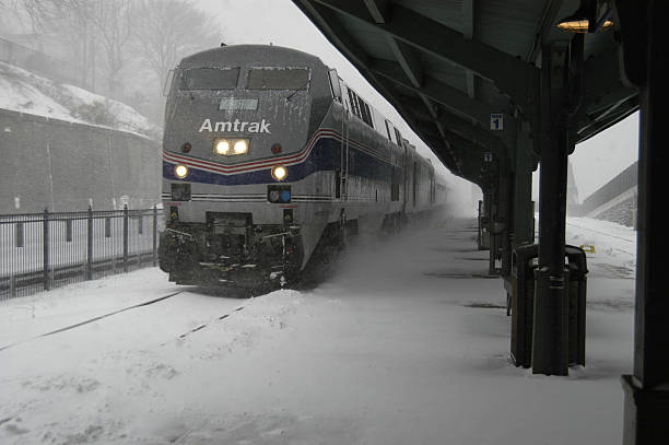 Trains stock photo