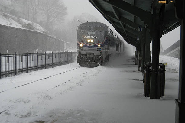 Trains stock photo