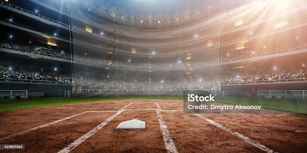 Baseball-Stadion - Lizenzfrei Baseball Stock-Foto