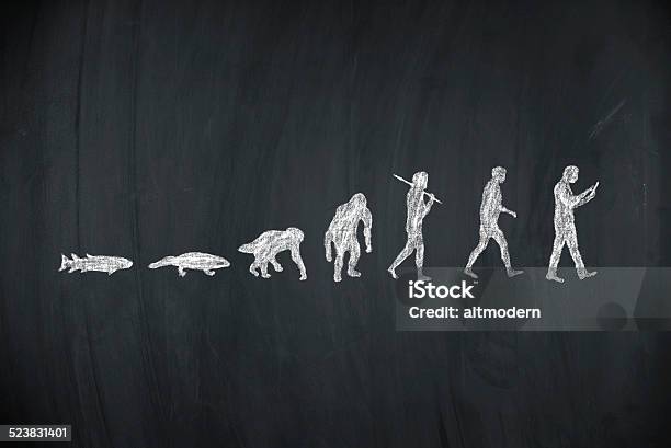 Evolution Des Menschen Stockfoto und mehr Bilder von Evolution - Evolution, Entwicklung, Charles Darwin - Naturforscher