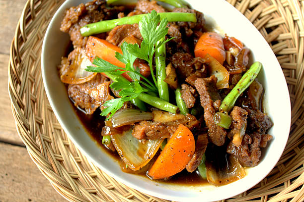 istock Black Pepper pork Asian style 523855930
