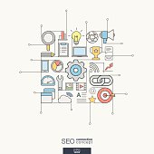 seo-integrierte-d%C3%BCnne-linie-symbole