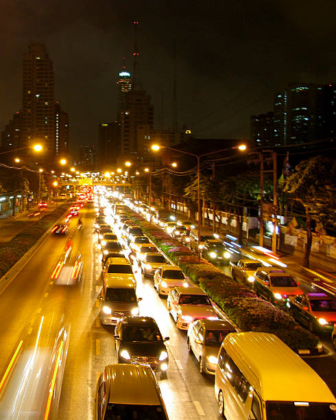 istock Traffic jams in the evening 523859146