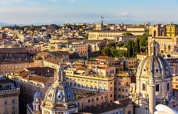 istock Santa Maria di Loreto Church in Rome 523860188