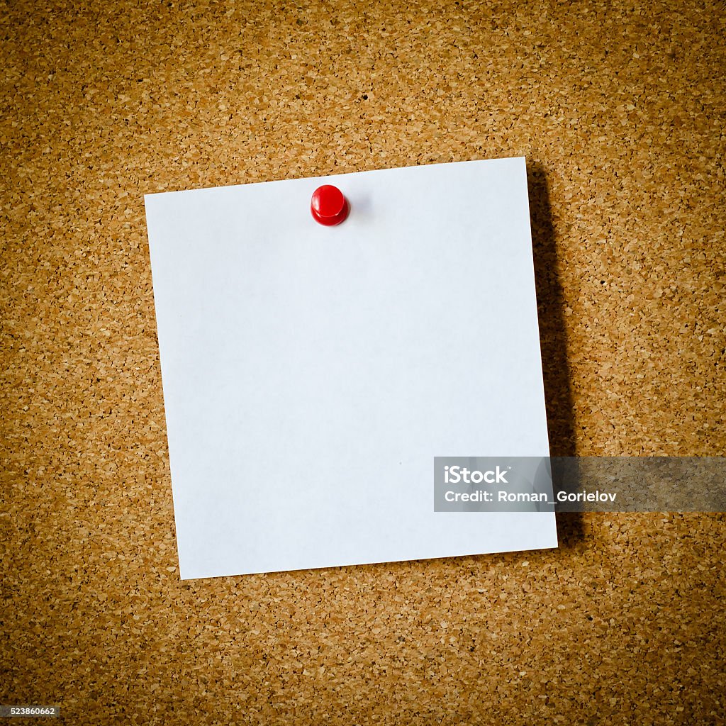Paper Noteboards Note Paper Stock Photo - Download Image Now - Bulletin Board, Newspaper ...