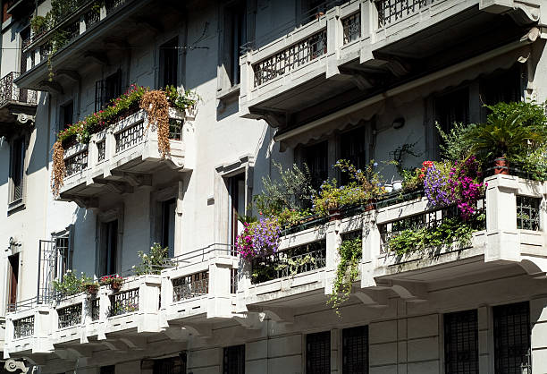 Flowery Facade in Italy