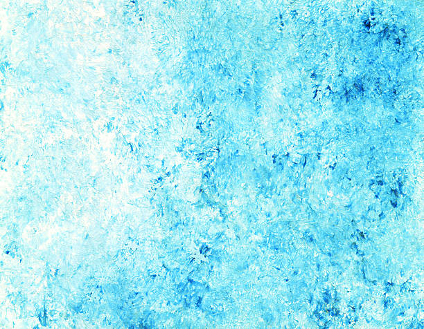 istock Hand painted acrylic background. Marble texture. The color of the sea 523864754