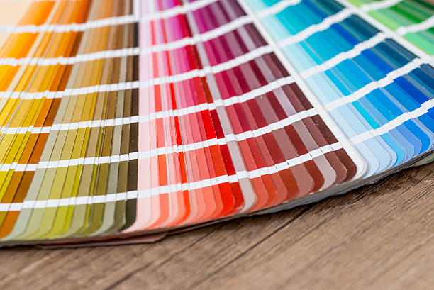 istock Color guide on desk closeup 523865360