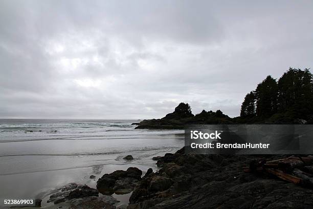 End Of The Land Stock Photo - Download Image Now - Beach, Blue, British Columbia