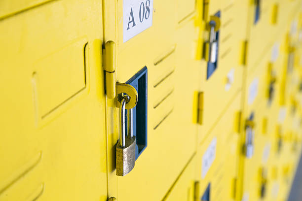 istock yellow lockers detail 523869917
