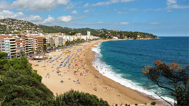 istock On the beach in Lloret de Mar, Spain 523869920