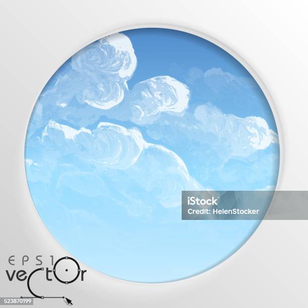 Abstract Round Shape With Frame Stock Illustration - Download Image Now ...