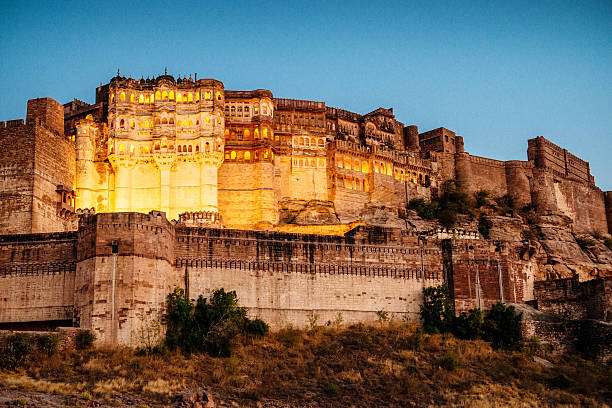 istock Mehrangarh Fort in Jodhpur, India 523870791