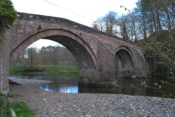 istock Stair bridge over the River Ayr 523874952