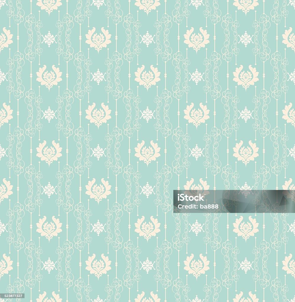 Seamless Elegant Wallpaper Background Vintage Stock Illustration - Download  Image Now - Abstract, Antique, Backgrounds - iStock