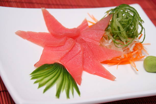 Japanese seafood sushi.