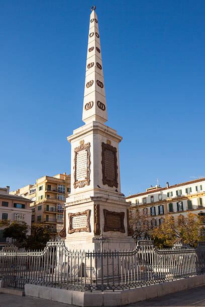 istock Monument on Plaza de la Merced, Malaga 523884938