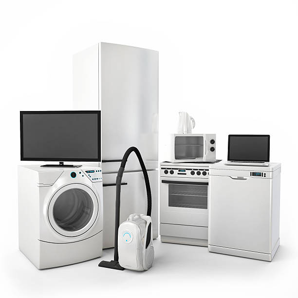 istock Consumer Electronics Tv Fridge vacuum cleaner Microwave Washer  Electric Cooker 523892179
