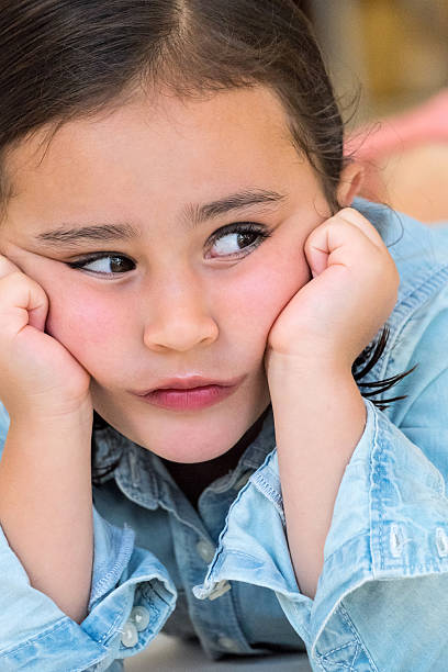 istock Bored Little girl 523892453