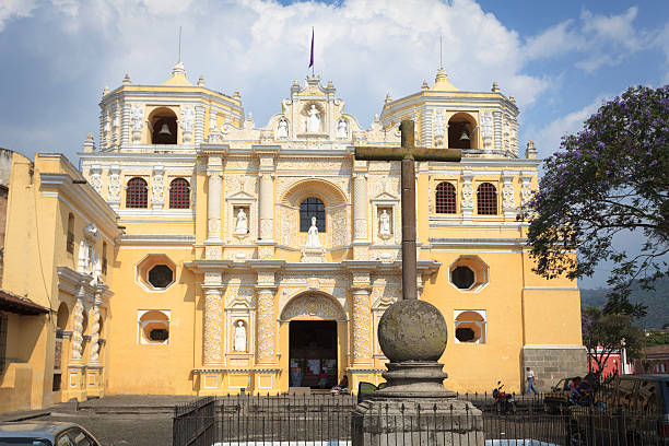 istock Colonial buildings in Antigua, Guatemala 523892915