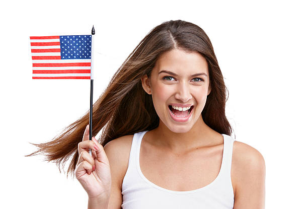 istock Proud of her nation 523893181