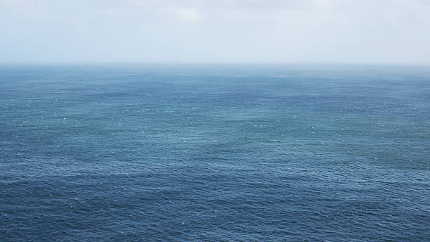 Widok z lotu ptaka na Ocean Atlantycki – zdjęcie