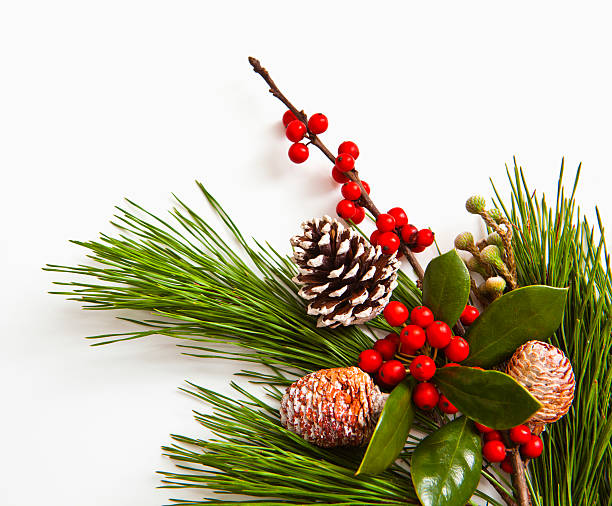 istock Christmas Garland and Bow 523897783