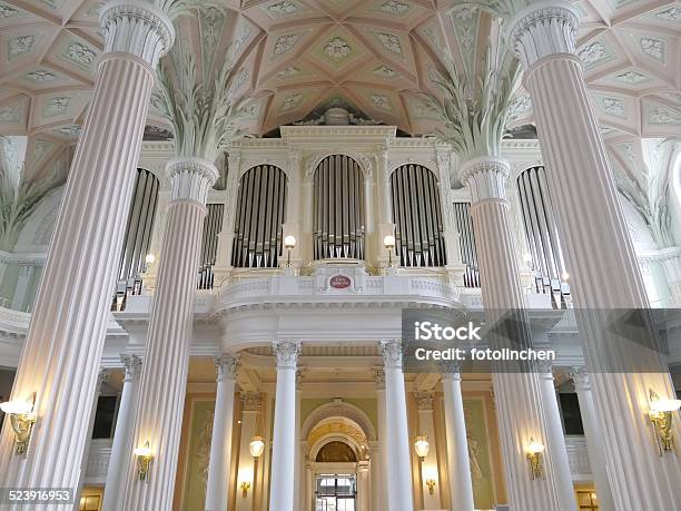 Sankt Nikolaus Kirche Leipzig Deutschland Stockfoto und mehr Bilder von Leipzig - Leipzig, Orgel, Altar