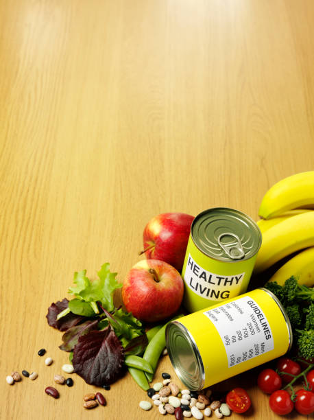 istock Healthy living with Fresh Fruit and Vegetables 523919283
