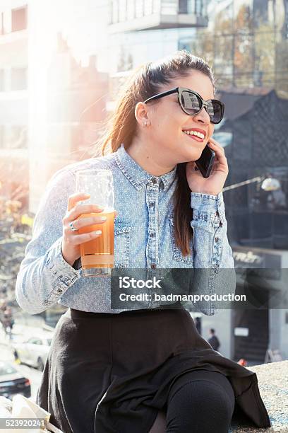 Female Relaxing Stock Photo - Download Image Now - Adult, Adults Only, Alcohol - Drink