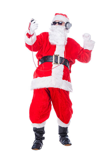 istock Enjoying Christmas music. 523921457