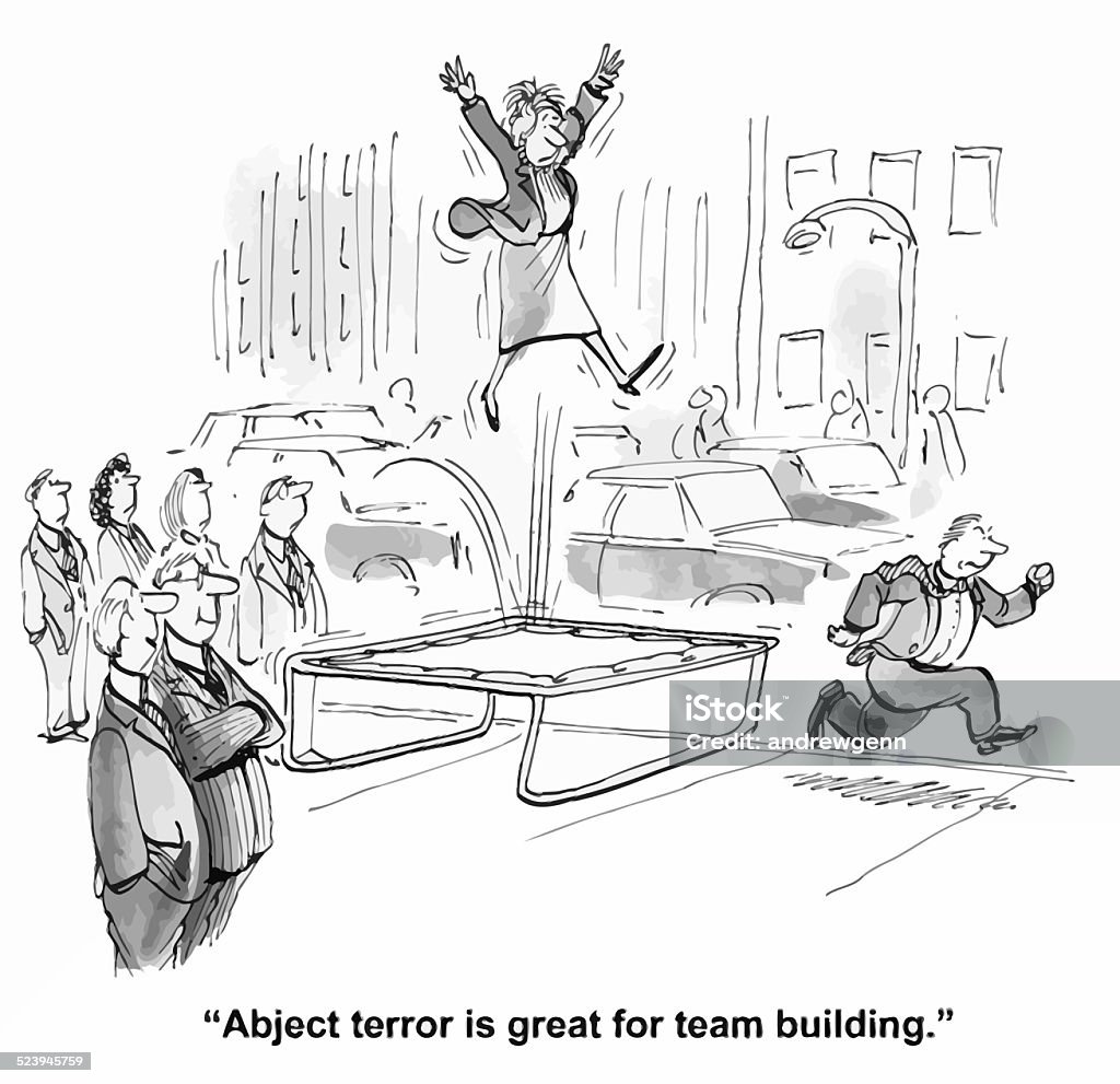 Team Building Stock Illustration - Download Image Now - Humor, Cartoon,  Conquering Adversity - iStock