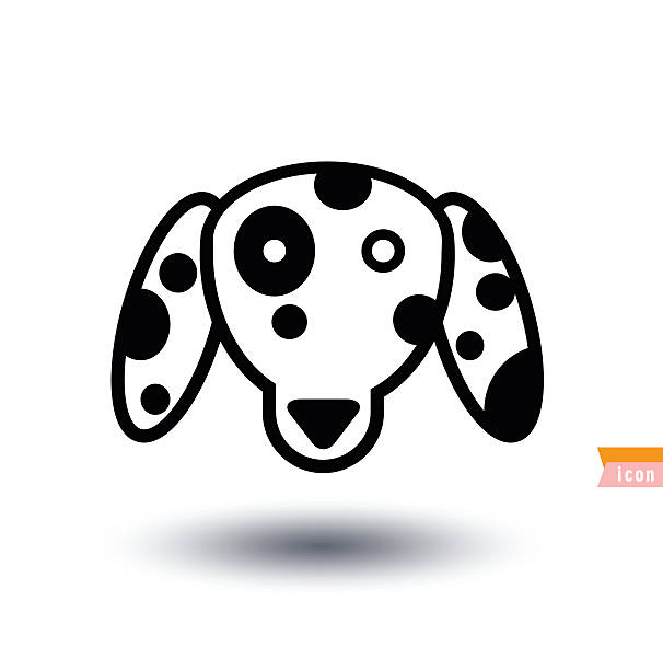 dog icon - illustration. Dog breed collection icons - vector illustration. dog icon - illustration. drawing of the doberman pinscher dogs stock illustrations