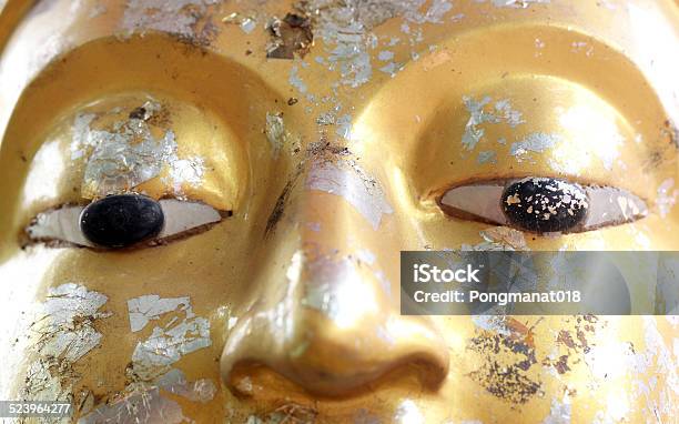 Face Close Up Of Buddha Stock Photo - Download Image Now - Asia, Buddha, Buddhism