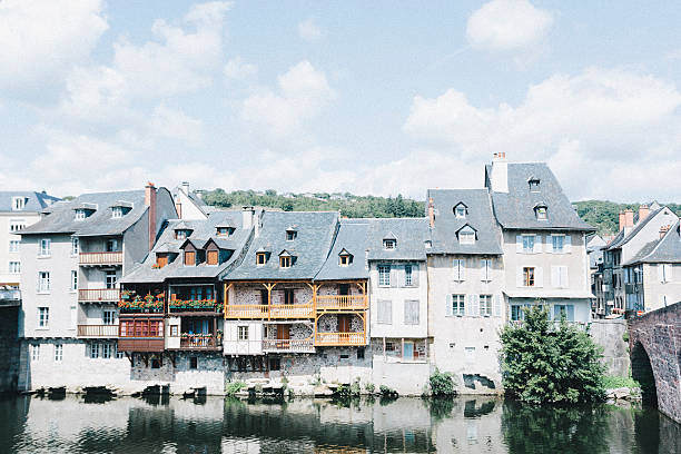 Quaint small french village.