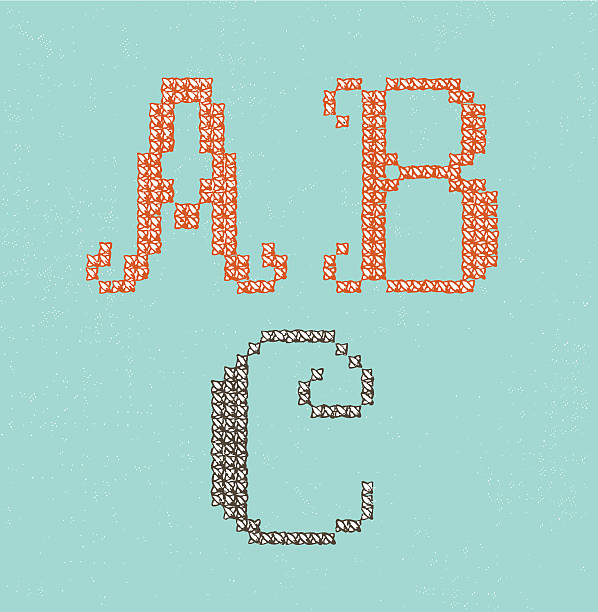 文字 a 、b c 、誤字、イギリス、クートゥア、laine スト、rétro - letter b typescript letterpress alphabet点のイラス��ト素材／クリップアート素材／マンガ素材／アイコン素材
