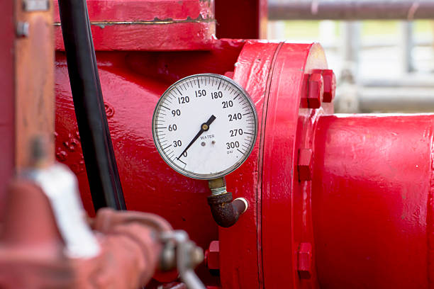 istock Closeup of manometer 523969487