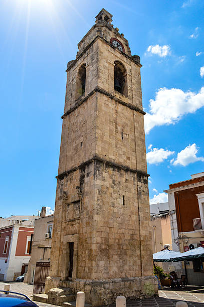 istock The bell tower of Mnfredonia 523971229