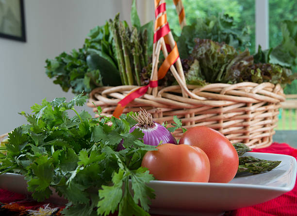 medley of vegetables stock photo