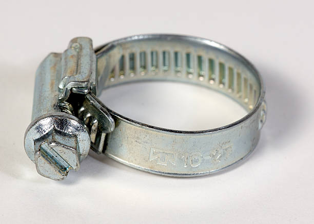 istock Metal band hose clamp 523998909