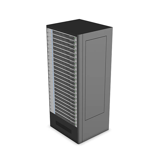 istock Rack of High Performance Servers 523999305