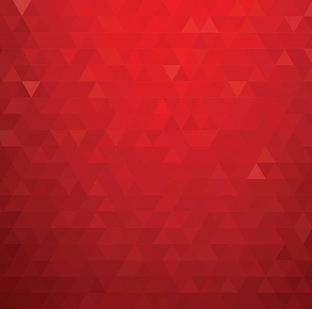 czerwony geometrycznej tło abstrakcyjne - imac stock illustrations