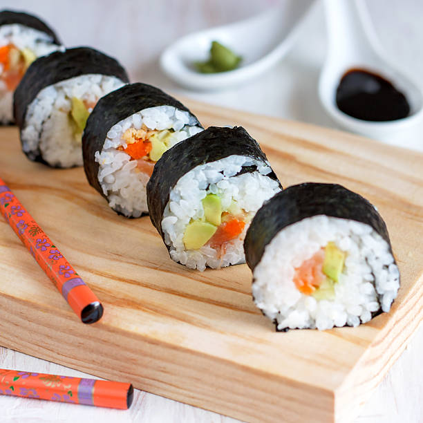 istock Homemade Delicious Sushi 524007148