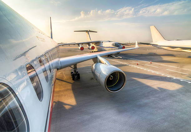 istock Commercial Aircraft Parking 524010168