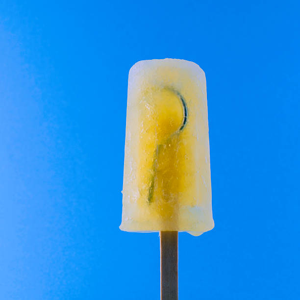 Hooked On Sugar; Ice Lolly stock photo