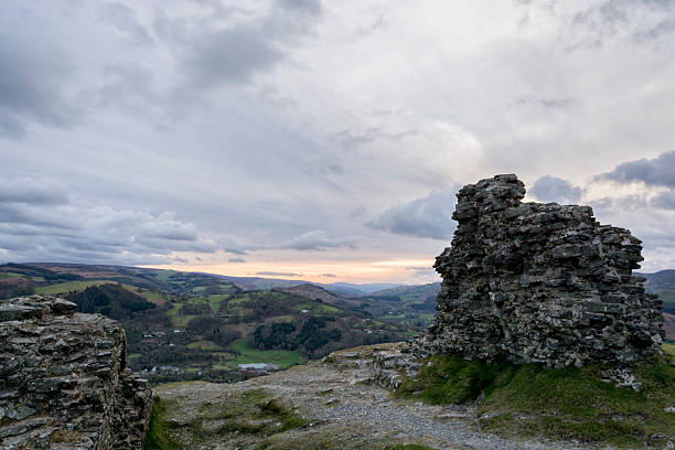 istock Dinas Bran Castle - Wales, UK, Sunset 524014286