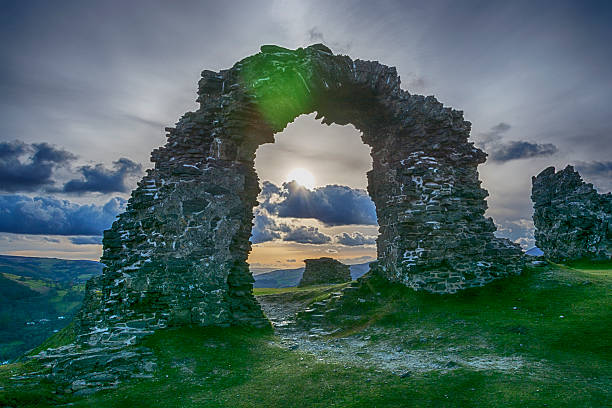 Dinas Bran Castle - Wales, UK, Sunset