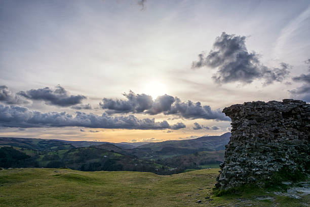 istock Dinas Bran Castle - Wales, UK, Sunset 524014516